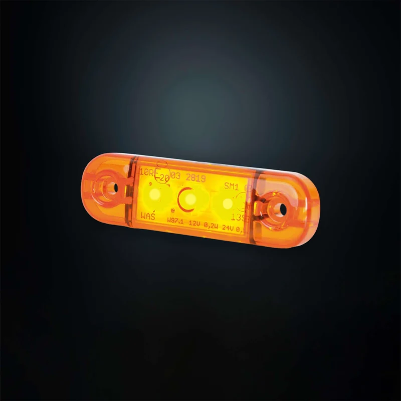 Strands Freedom Legacy Slim Marker Light with Coloured Lens