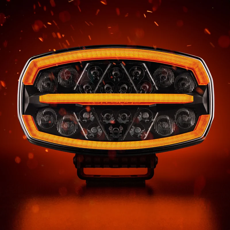 Strands Firefly ONE Oval Driving Lamp with Strobe
