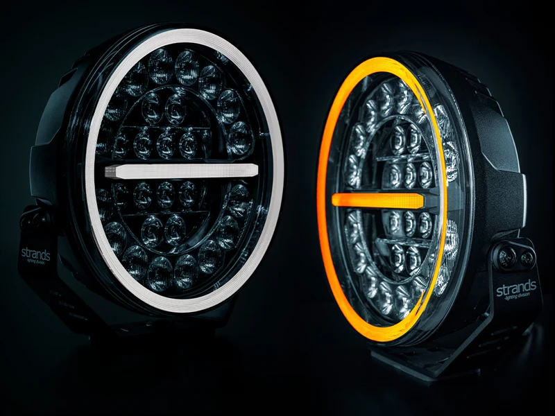 Strands Firefly PRO LED Driving Light with Strobe / 9"