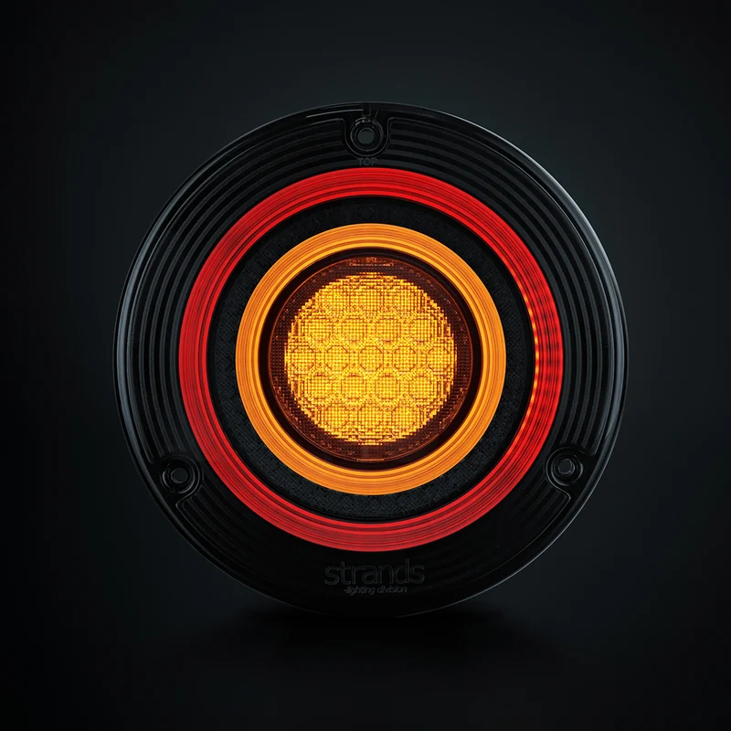 Strands FOR9T ORBI Round Rear Lights / Stop, Tail & Indicator