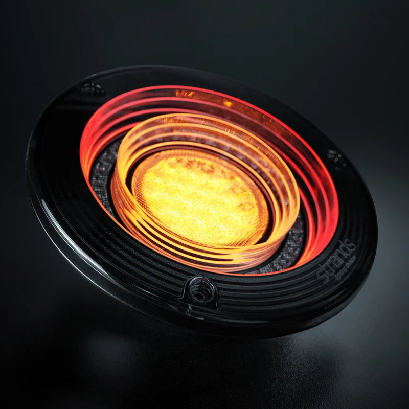 Strands FOR9T ORBI Round Rear Lights / Stop, Tail & Indicator