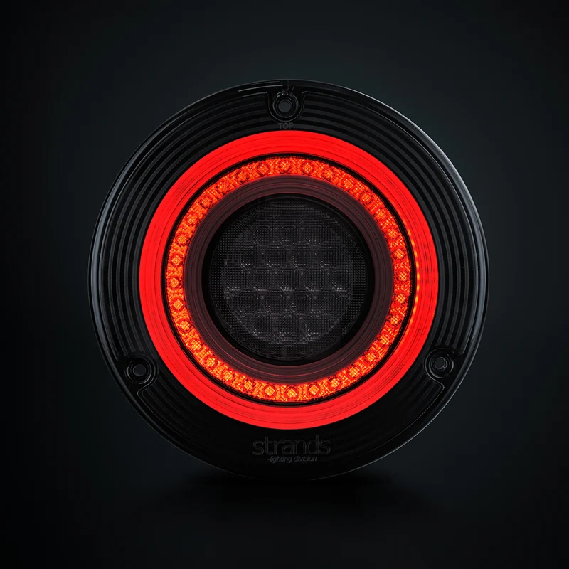 Strands FOR9T ORBI Round Rear Lights / Stop, Tail & Indicator