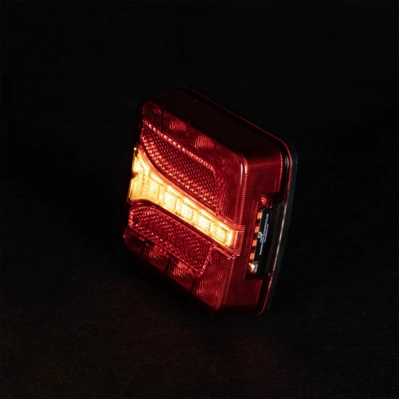 Small Square LED Trailer Lights