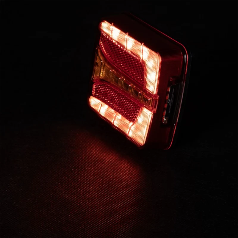 Small Square LED Trailer Lights