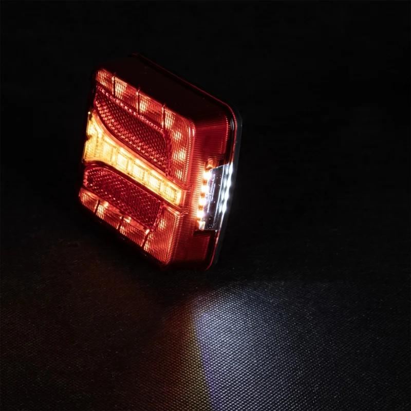Small Square LED Trailer Lights