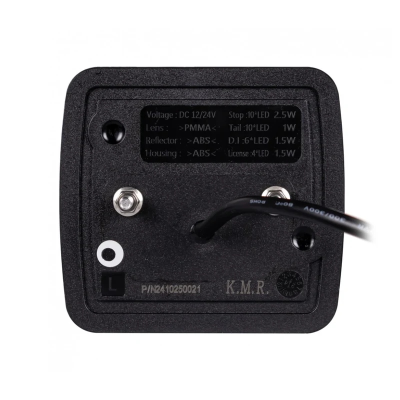Small Square LED Trailer Lights