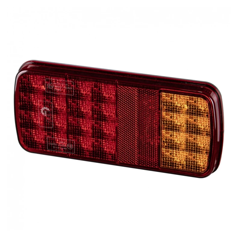 Luci a LED rettangolari per rimorchio / Set da 2