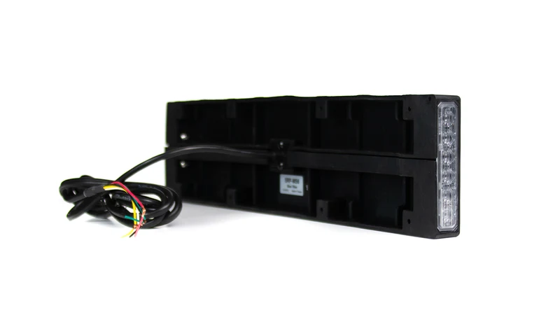 Number Plate Holder with Built-in Strobe Lights