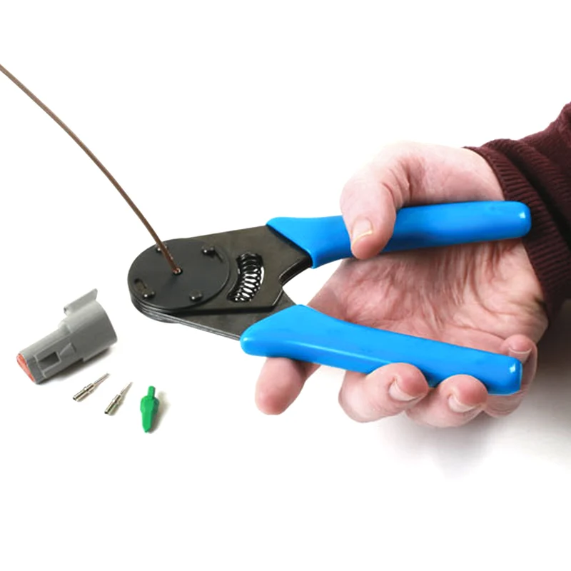 Deutsch DT Connector Crimping Tool for Solid Contacts / 4 Way Indent