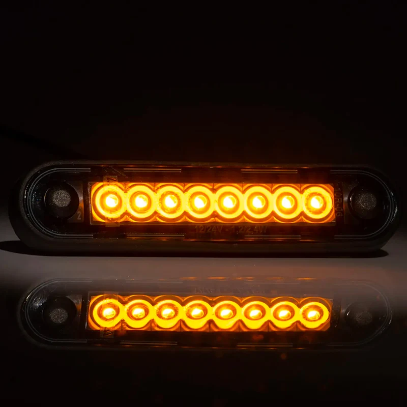 Fristom Long LED Marker Lights with Smoked Lens