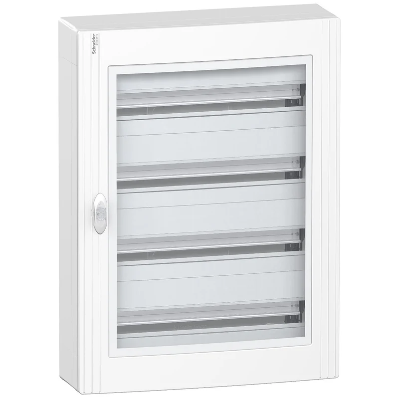 Centralino da Parete Schneider Pragma IP40 96 Moduli 4x24 Porta Trasparente – LVSXM424
