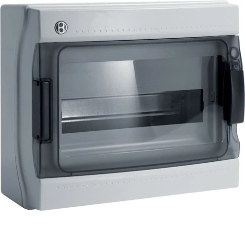 Centralino da Parete Hager Bocchiotti 12 Moduli IP65 Porta Fumè – B06523