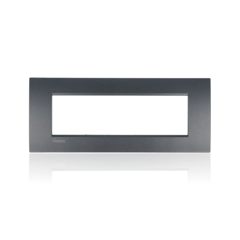 BTICINO LNC4807AR - Placca Air 7 Moduli - Antracite - Air