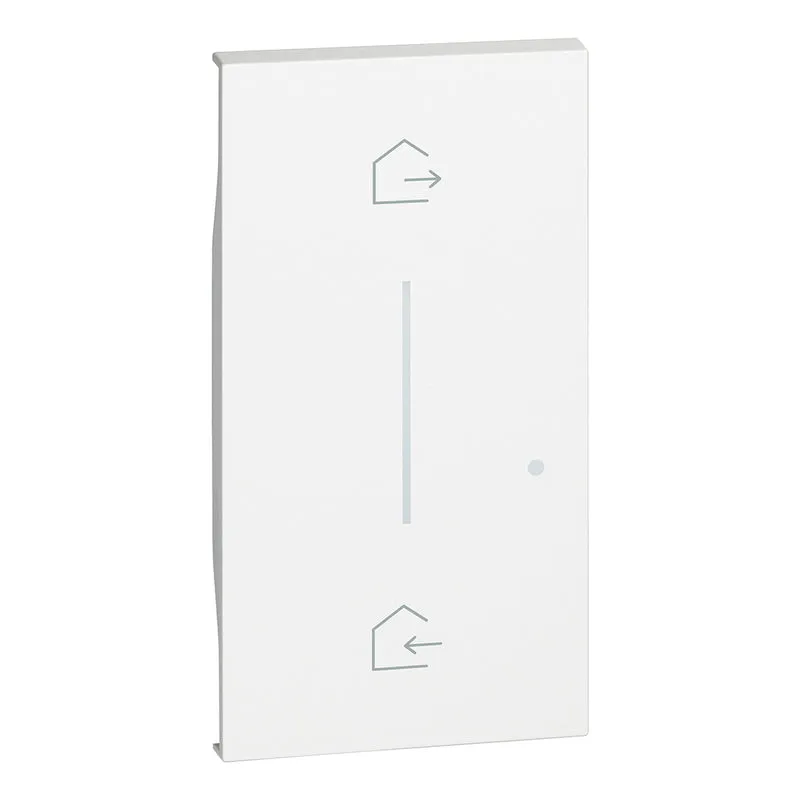 BTICINO KW40M2 - Cover Illuminabile. Simbolo “Entra & Esci” - Bianco - Now