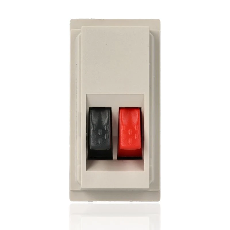BTICINO KM4294 - Connettore Altoparlante Home Cinema - Sabbia - Now