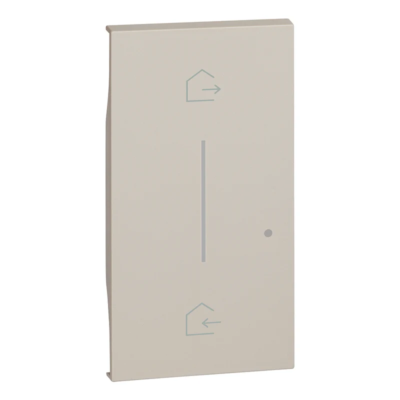 BTICINO KM40M2 - Cover Illuminabile. Simbolo “Entra & Esci” - Sabbia - Now
