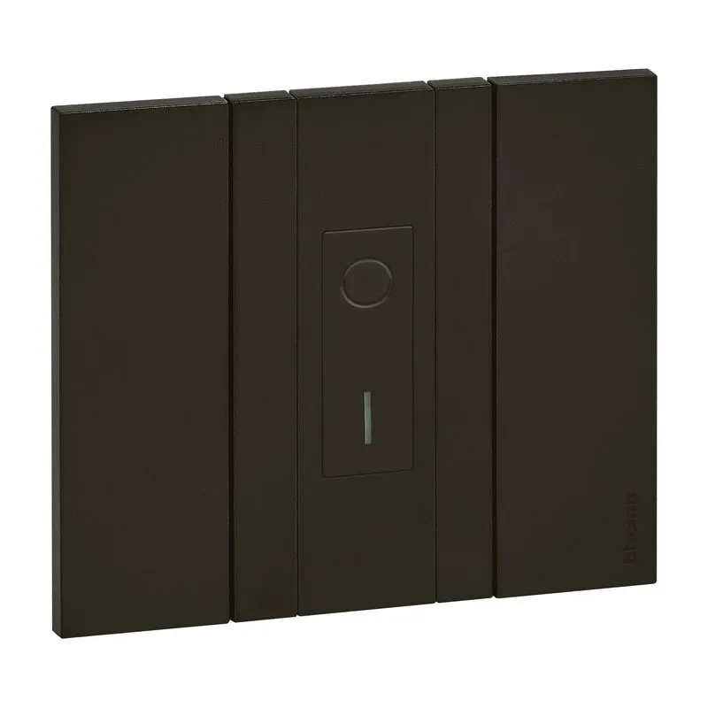 BTICINO KG4002 - Interruttore 2P 16 Ax, 250 Va.C., Illuminabile - Nero - Now