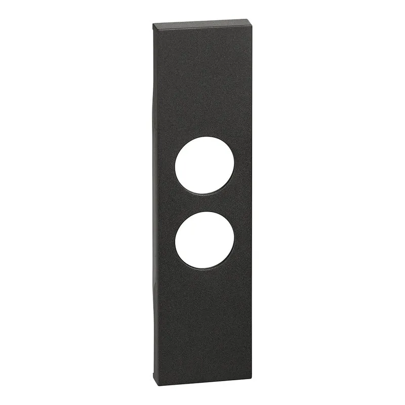 BTICINO KG09 - Cover Per Presa Tv Doppia - Nero - Now