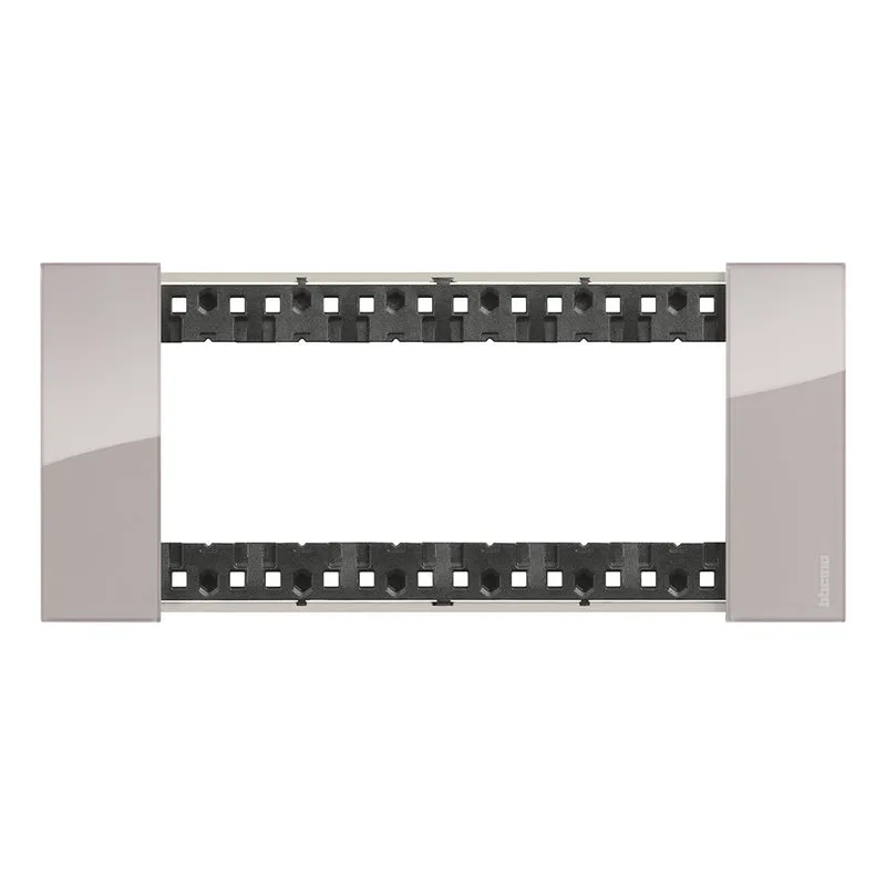 BTICINO KA4806DM - Placca 6 Moduli - Aura - Now