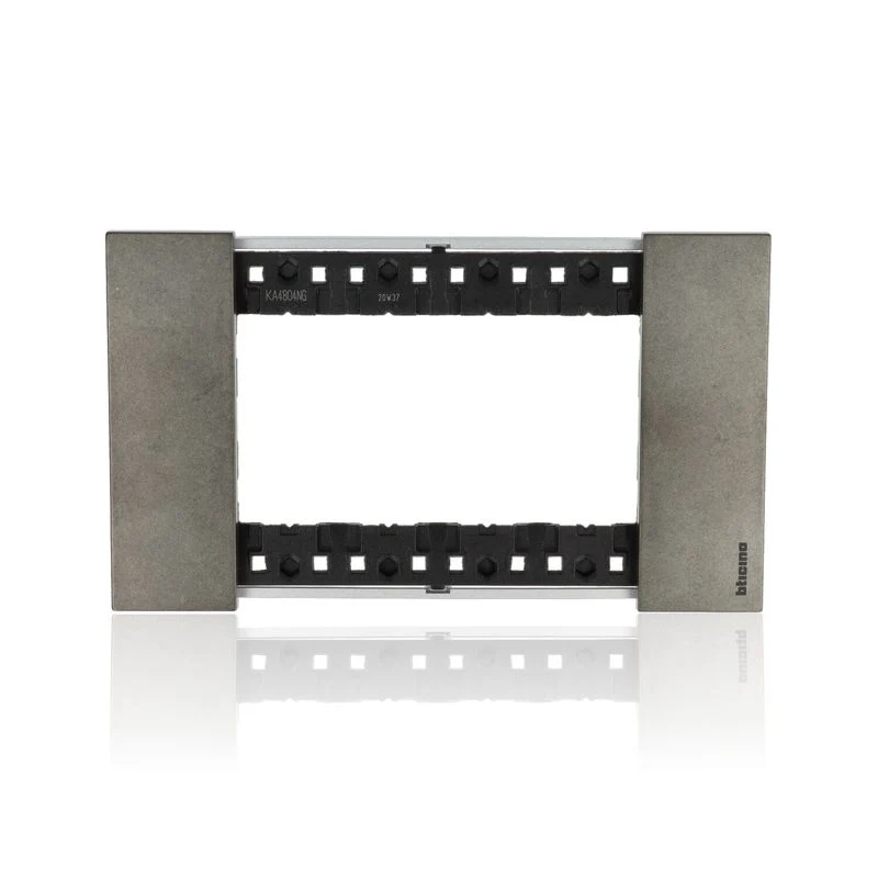 BTICINO KA4804NG - Placca 4 Moduli - Space - Now