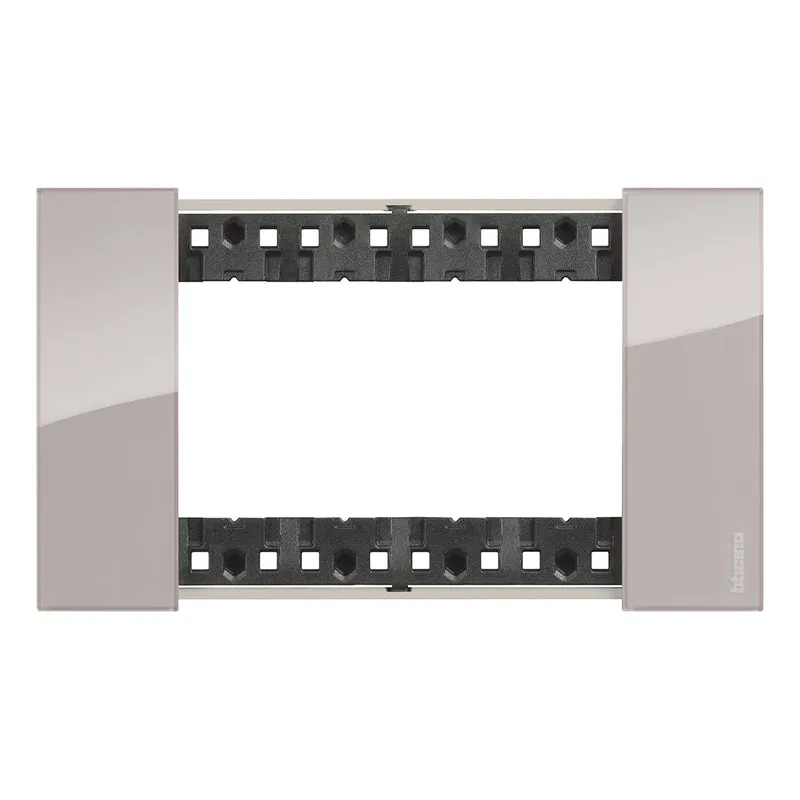 BTICINO KA4804DM - Placca 4 Moduli - Aura - Now