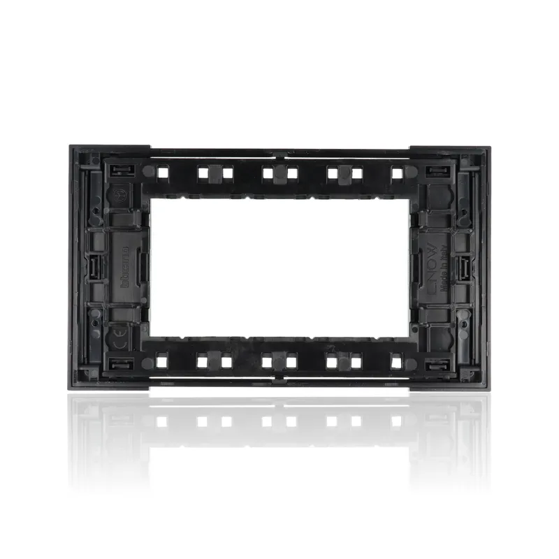 BTICINO KA4804DG - Placca 4 Moduli - Notte - Now