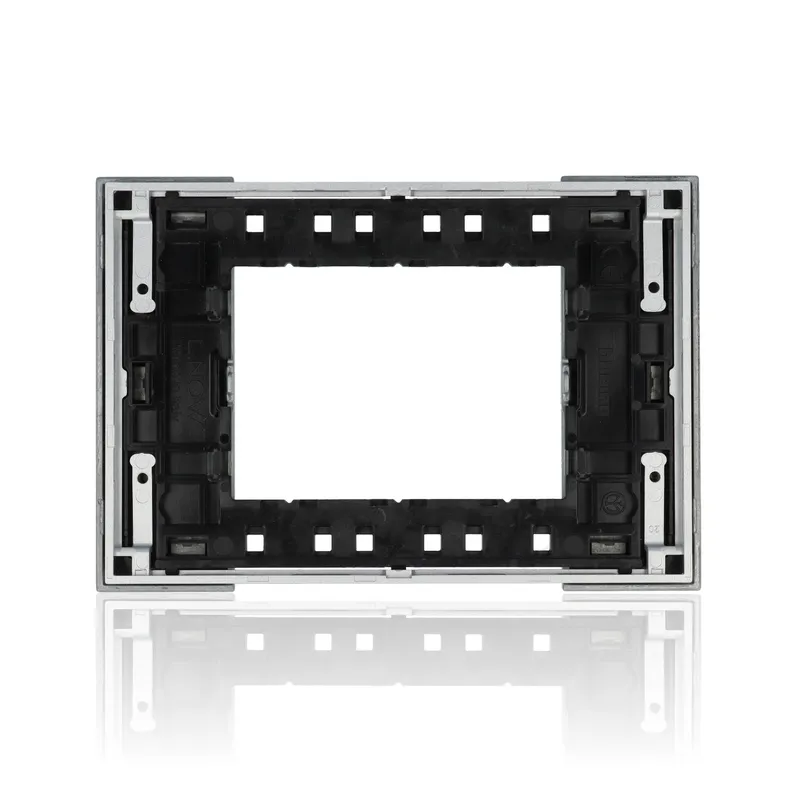 BTICINO KA4803NW - Placca 3 Moduli - Moon - Now