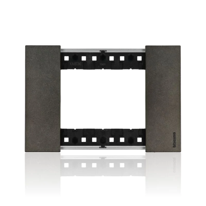 BTICINO KA4803NG - Placca 3 Moduli - Space - Now