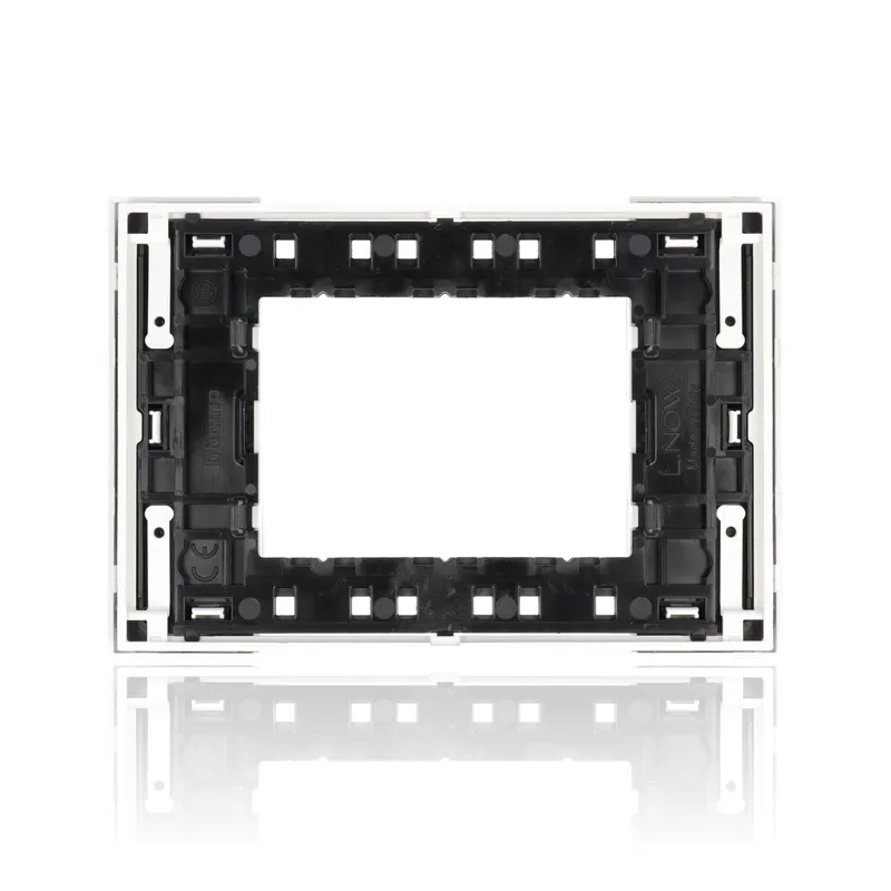 BTICINO KA4803MW - Placca 3 Moduli - Pixel - Now