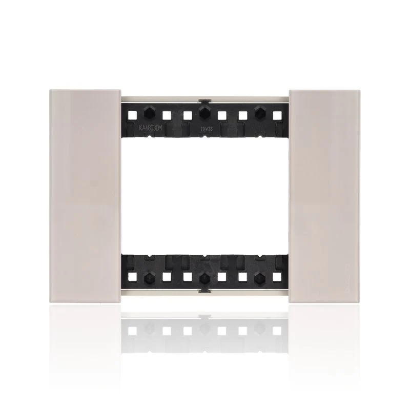 BTICINO KA4803DM - Placca 3 Moduli - Aura - Now