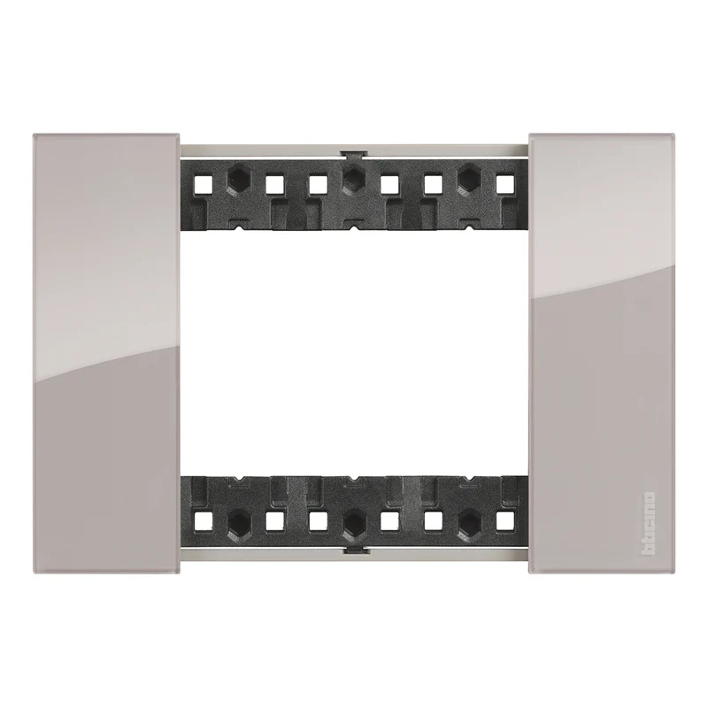 BTICINO KA4803DM - Placca 3 Moduli - Aura - Now