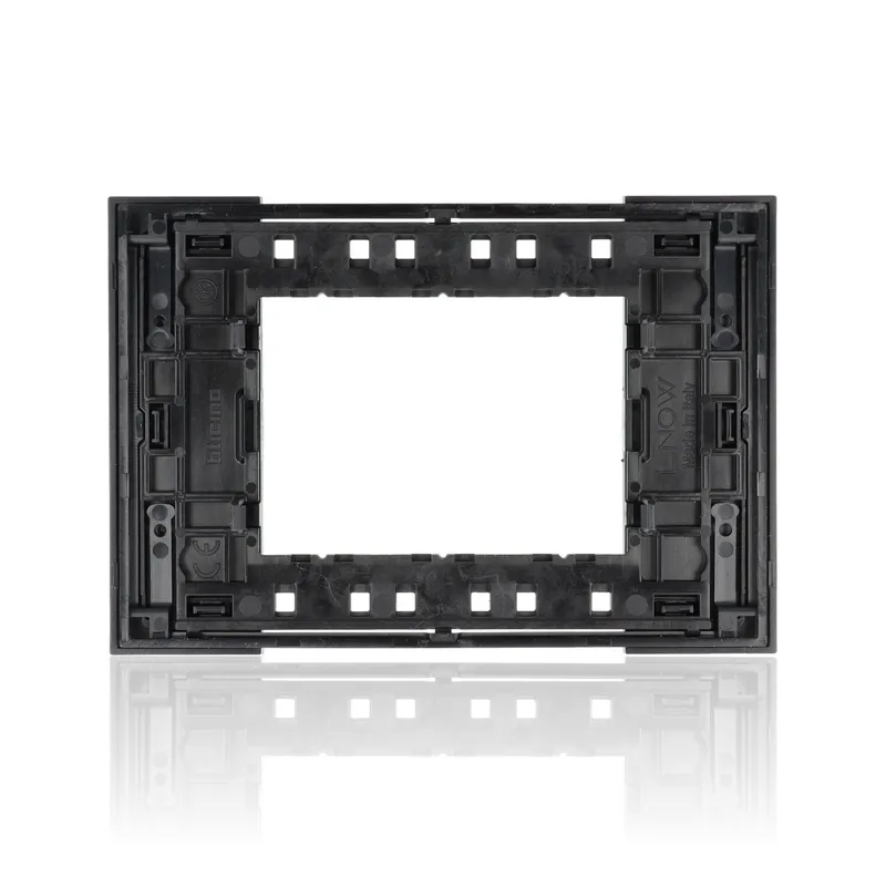 BTICINO KA4803DG - Placca 3 Moduli - Notte - Now