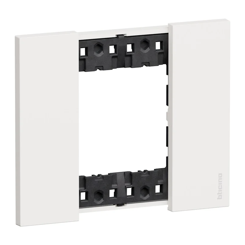 BTICINO KA4802KW - Placca 2 Moduli - Bianco - Now