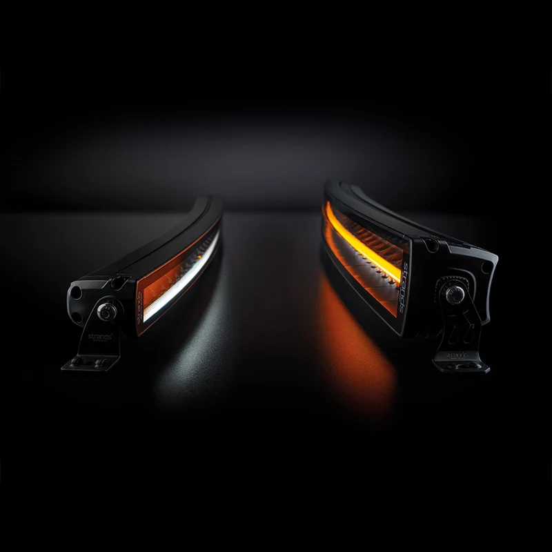 Strands Siberia DR Barra luminosa a LED curva / 50"