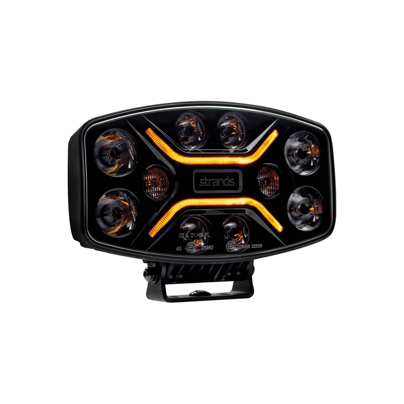 Strands Dark Knight Insane Driving Lamp with Hazard Warning Strobe Lights