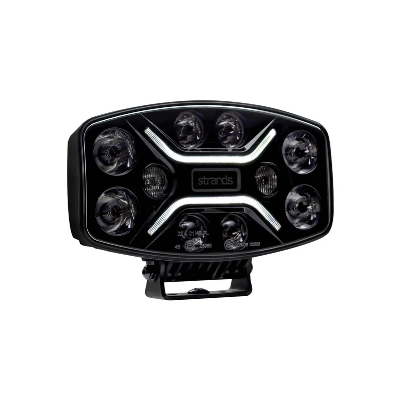 Strands Dark Knight Insane Driving Lamp with Hazard Warning Strobe Lights
