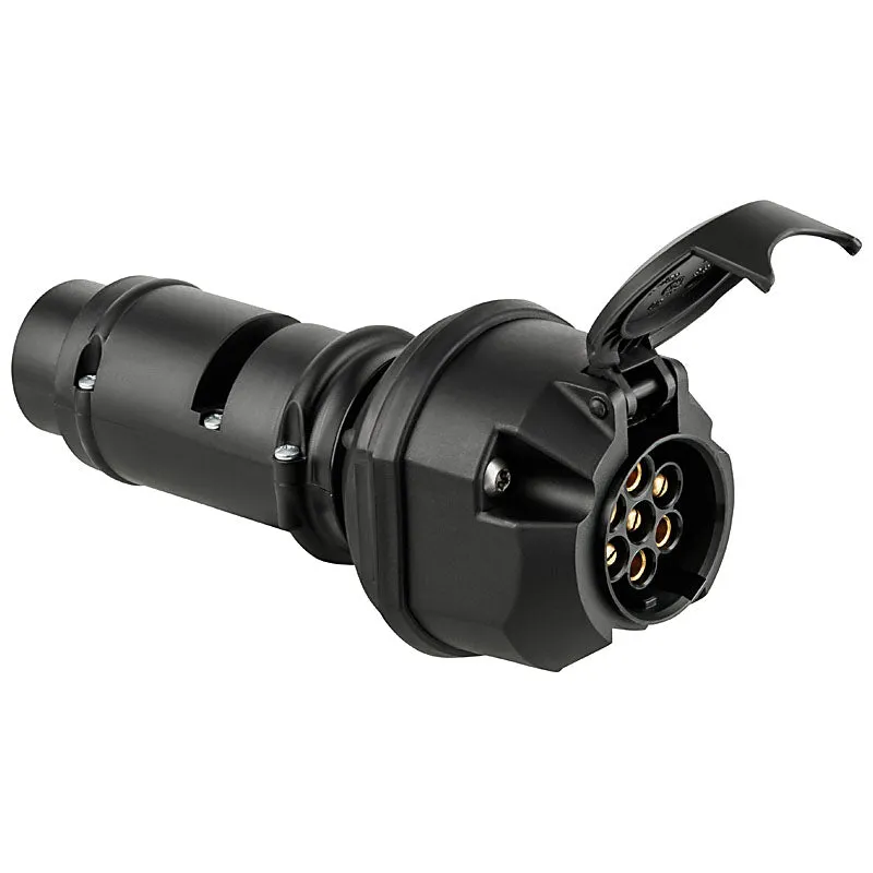 Voltage Reducer 24v to 12v (Converts a 24V 7 Pole Socket to 12V 7 Pole Socket)