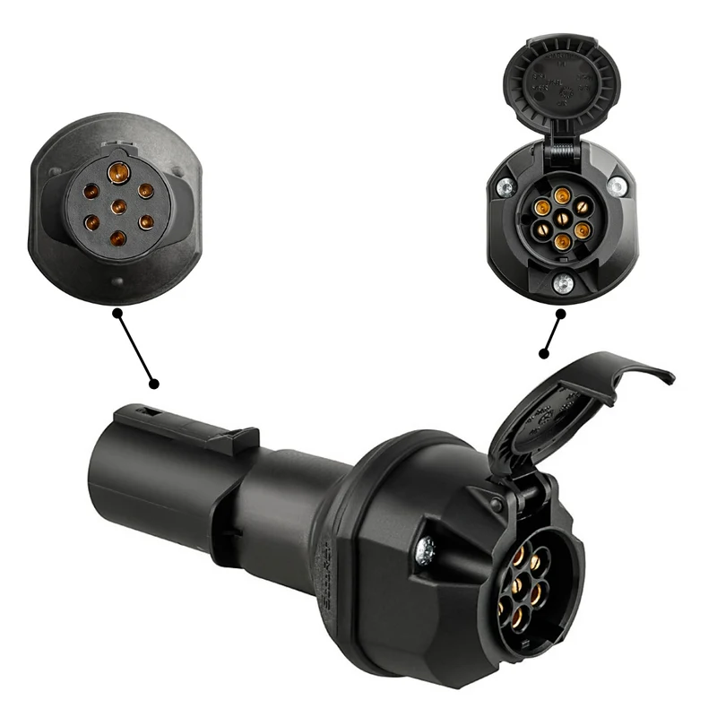 Voltage Reducer 24v to 12v (Converts a 24N 7 Pole Socket to 12V 7 Pole Socket)