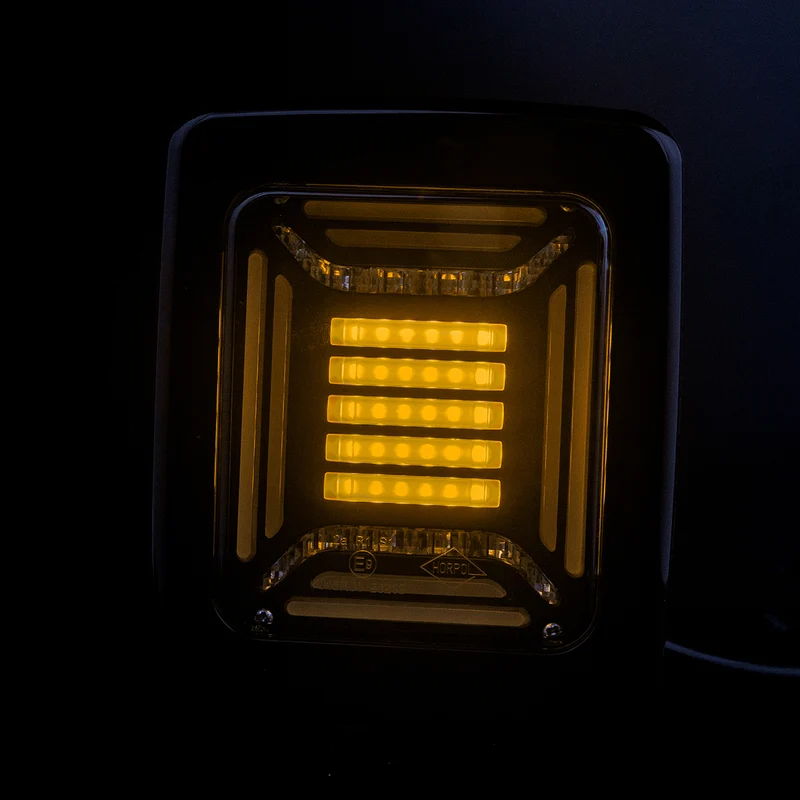 Horpol Cube Block Lamp with Stop Tail & Indicator