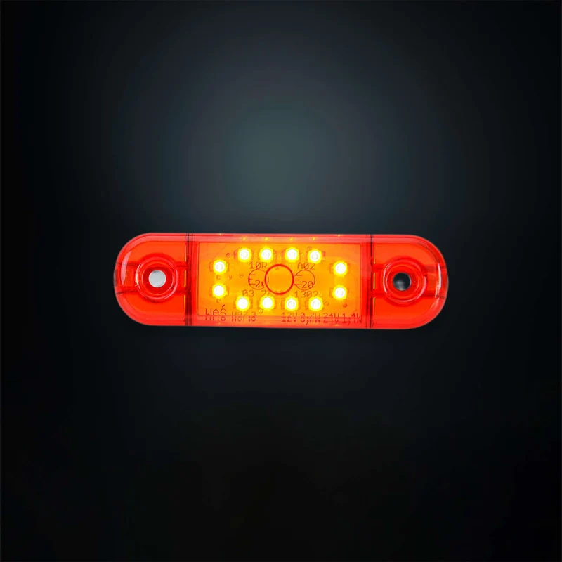 Torcia di segnalazione Strands Freedom Legacy Slim con lente colorata / 12 LED