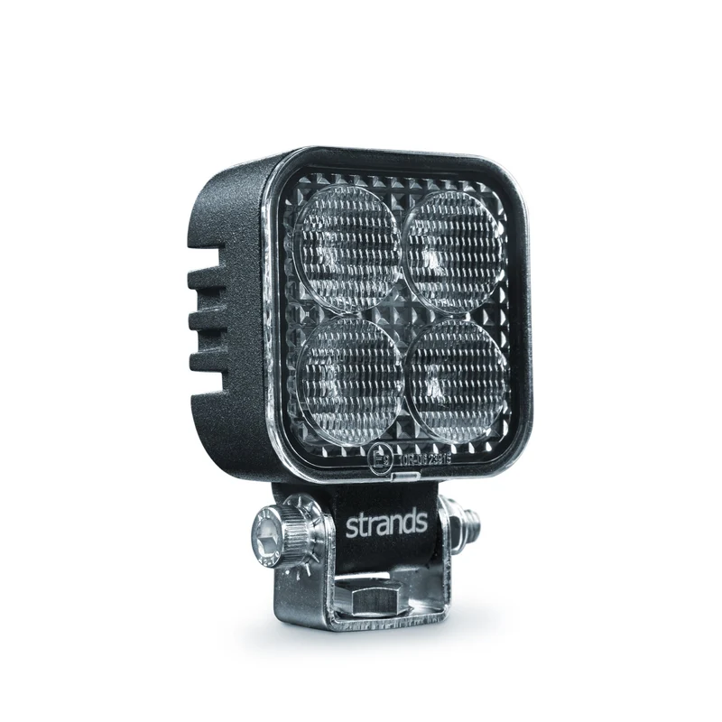 Faro da lavoro Strands Unity Micro da 10W con luce di retromarcia omologata da 2 pollici.
