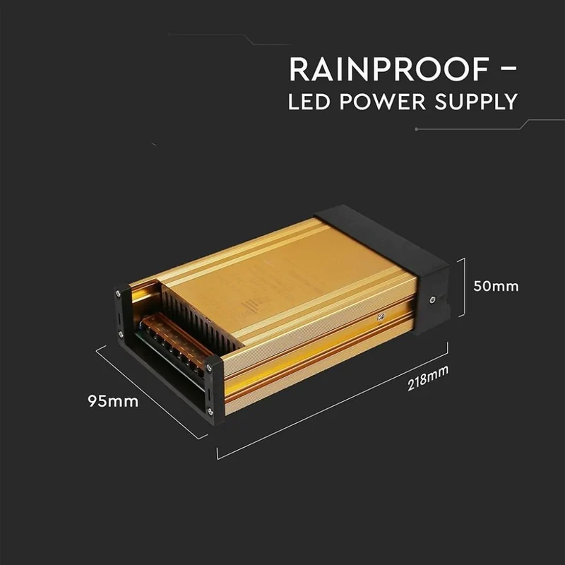 V-Tac Alimentatore 150W 12V Per Uso Esterno IP45 1 Uscita con Morsetti a Vite