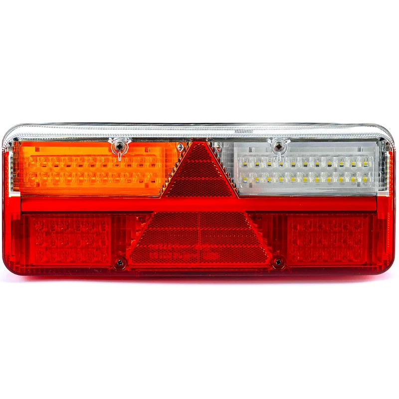 Lampada per rimorchio a LED grande Fristom con indicatore dinamico / 6 funzioni