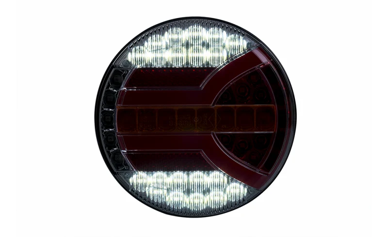 Lampada da rimorchio a LED con indicatore dinamico - 5 funzioni