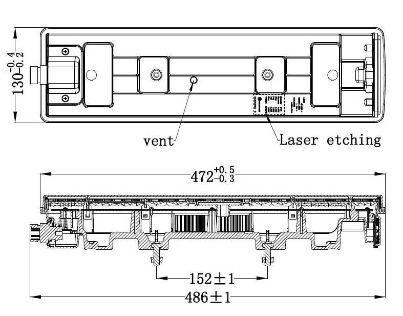 LED Seven Chamber Truck Trailer Lamp