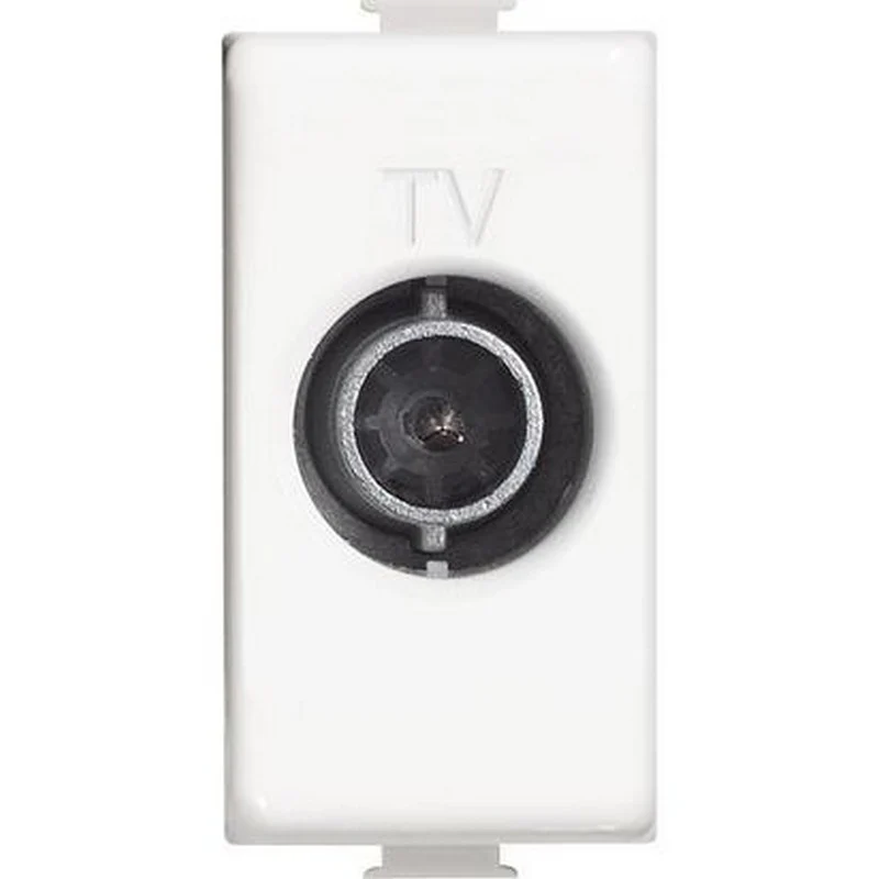 Presa tv coassiale passante bticino matix AM5202P14