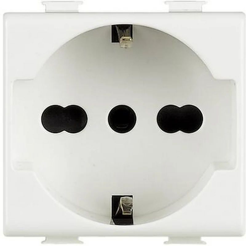 Presa universale 2p+t 10/16a + schuko bticino matix AM5440/16
