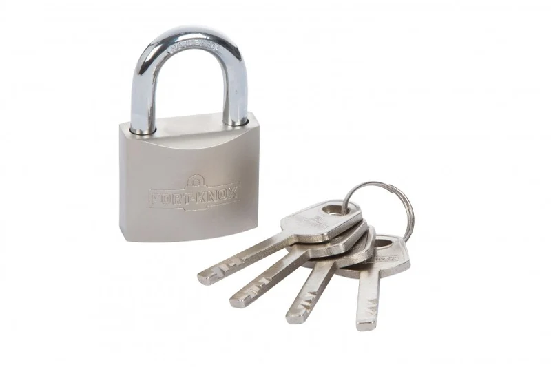 Steel Padlock 40mm - 4 keys