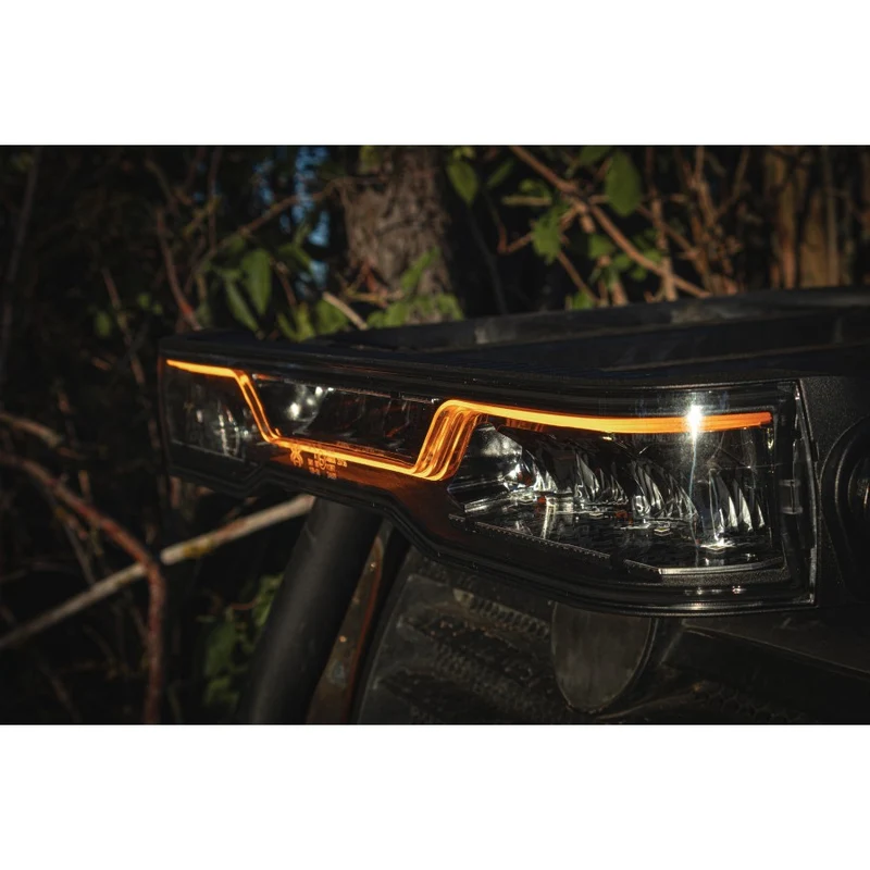 22" X-Spider Venom Light Bar with White DRL & Amber Strobe