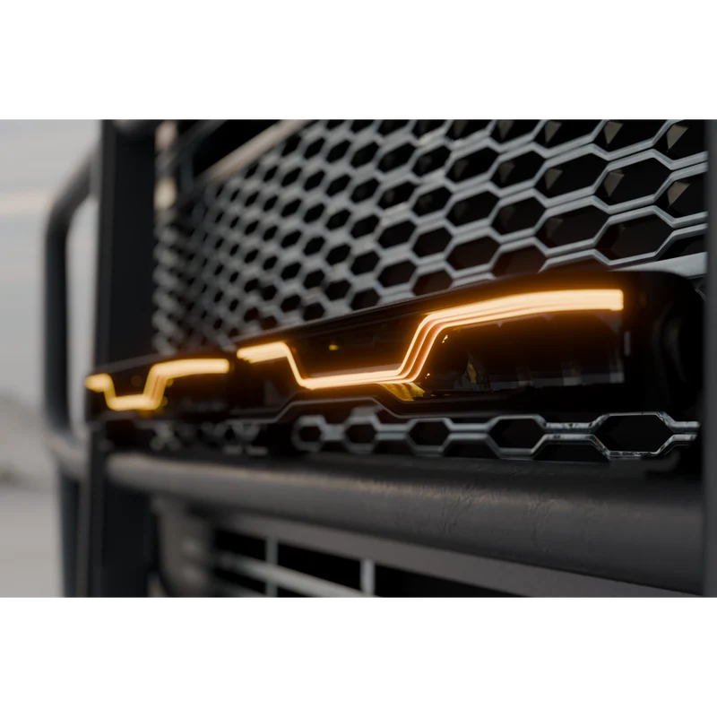 22" X-Spider Venom Light Bar with White DRL & Amber Strobe